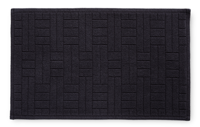 70325-1438-02-06; Finlayson Tamminiemi Kylpymatto Musta / 50x80 cm 