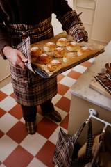 80009-1951-01-10_2; Finlayson Reino&Aino Patakinnas Ruskea / 15x30 cm 