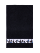 70154-4864-01-12_2; Finlayson Tom of Finland Blue Squad Käsipyyhe Musta / 50x80 cm 
