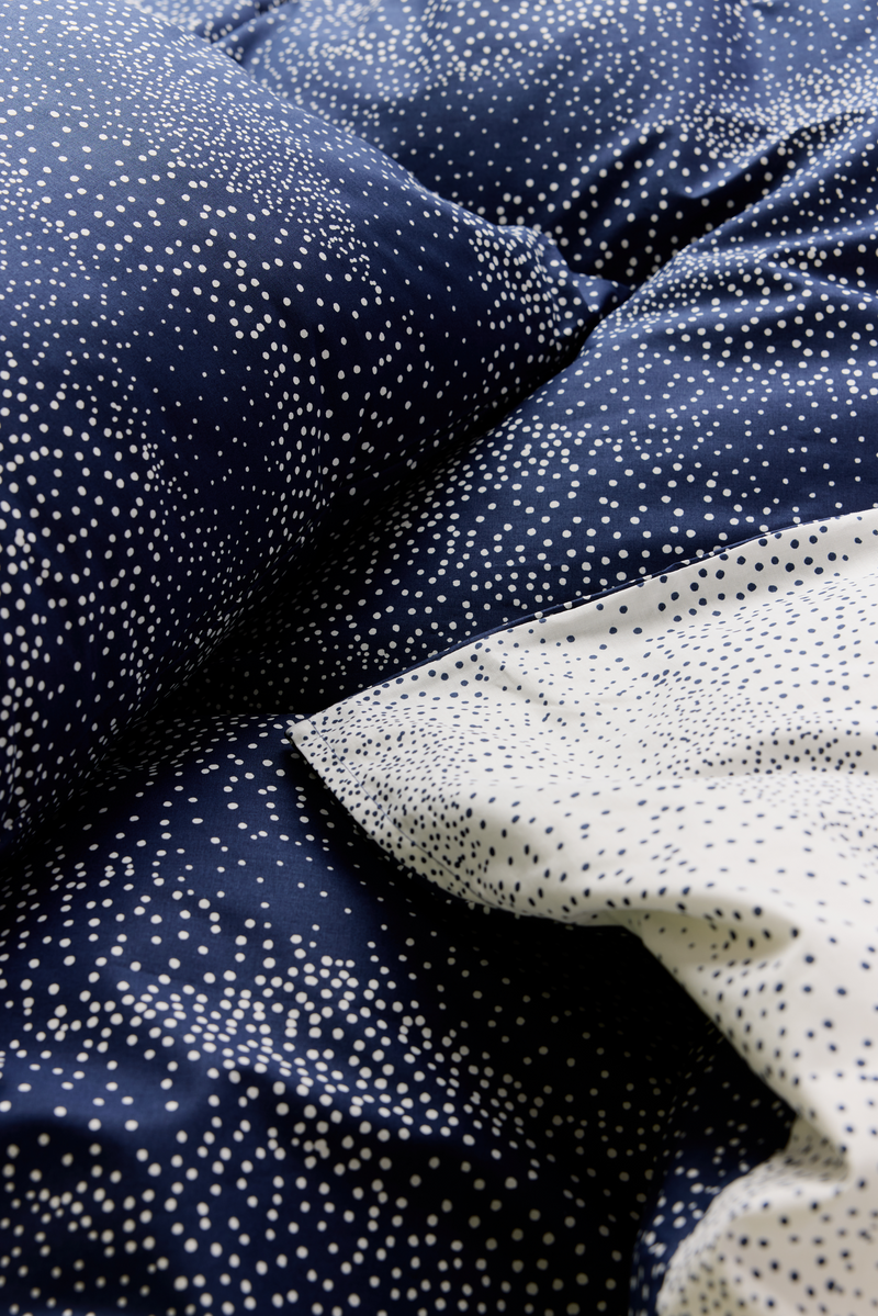 60652-5066-06-06_1; 60682-5066-06-05_1; Finlayson Säihke Parivuoteen pussilakanasetti Sininen / Valkoinen / 240x210 + 50x60 cm 