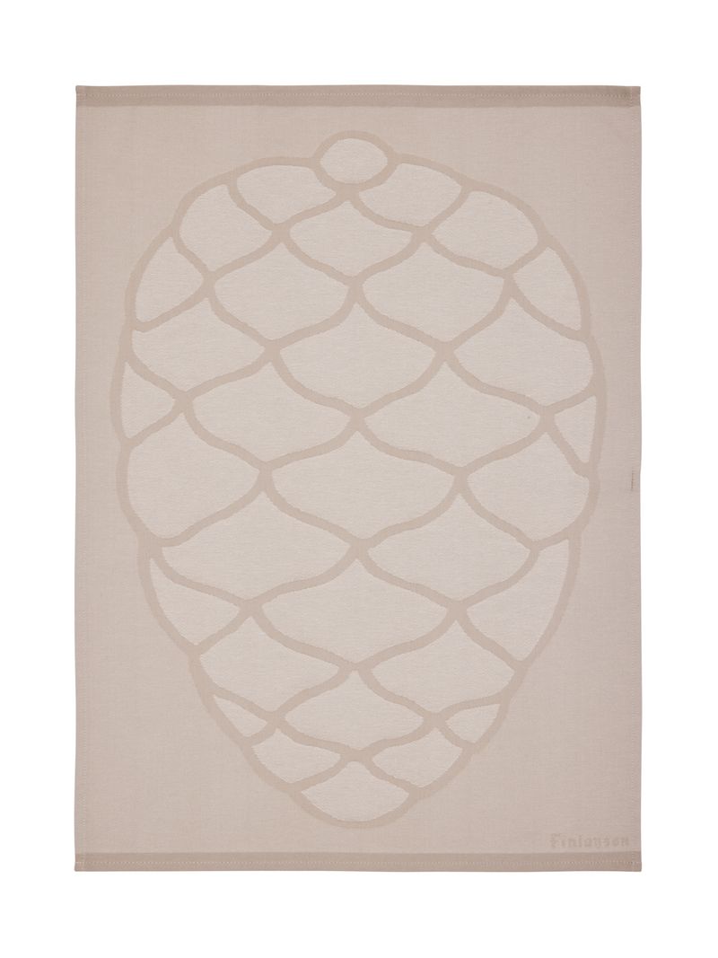 70940-5475-01-10_1; Finlayson Käpy Keittiöpyyhe Beige / 50x70 cm 