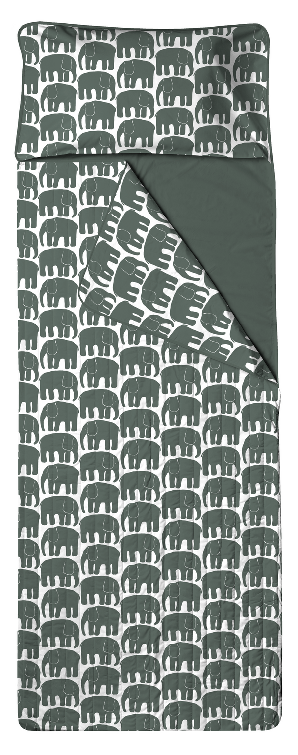 60432-4547-20-06; Finlayson Elefantti Unipussi Tummanvihreä / 90x250 cm 