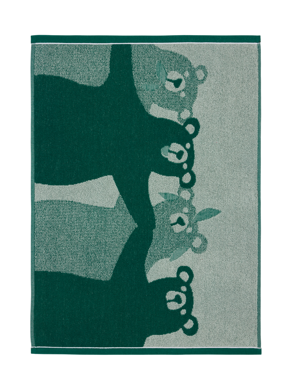 70563-1499-06-12; Finlayson Kopla Käsipyyhe Vihreä / 50x70 cm 