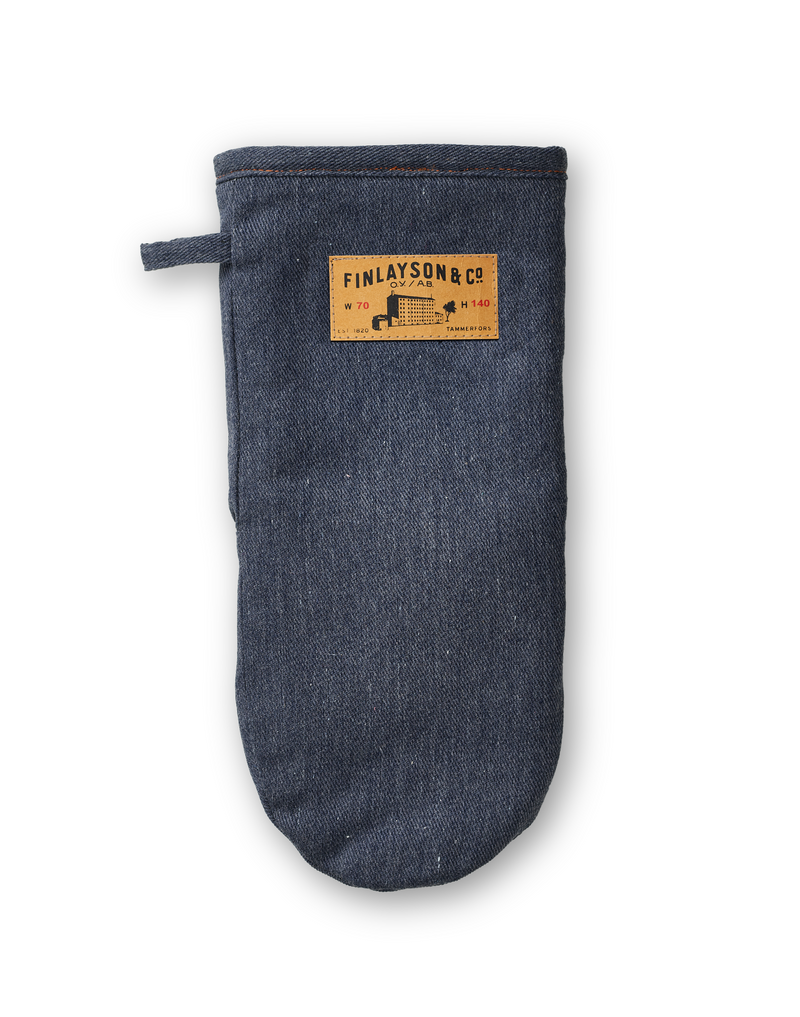 80006-0100-01-10; Finlayson Old jeans Patakinnas Sininen / 15x30 cm 