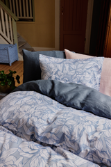 60714-5501-02-06_1; Finlayson Pioni Tencel-puuvillapussilakanasetti Sininen / 150x210 + 50x60 cm 