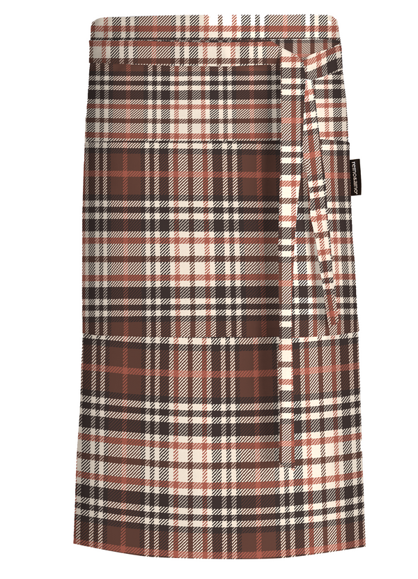 81039-1951-01-10; Finlayson Reino&Aino Puoliessu Ruskea / 88x75 cm 