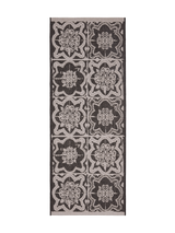 108592-9901; Finlayson Kujakatti  Musta-valkoinen / 80x150 cm 