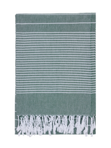 70169-1530-10-06; Finlayson Huili Hamam-pyyhe Tummanvihreä / 90x180 cm 
