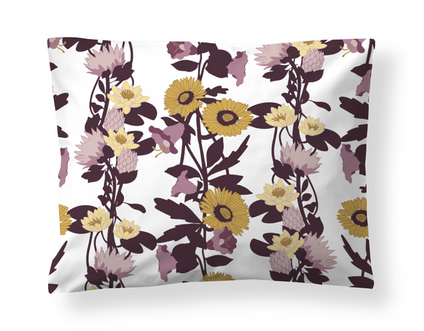 60136-5491-02-10; Finlayson Kaksin Tyynyliina Malva / Keltainen / 50x60 cm 