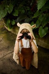 70214-5505-01-06_2; Finlayson Apina Lasten huppupyyhe Ruskea / 70x125 cm 