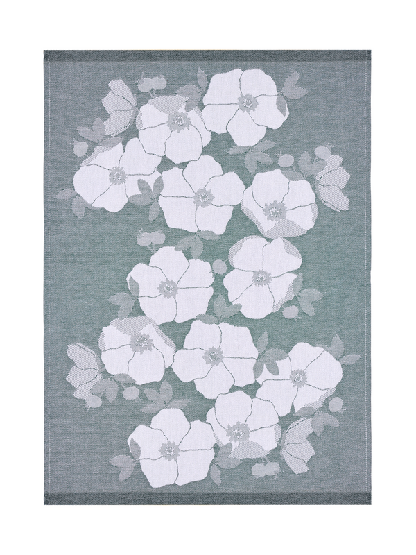 70940-5489-02-10; Finlayson Rosa Keittiöpyyhe 2 kpl Tummanvihreä / 50x70 cm 