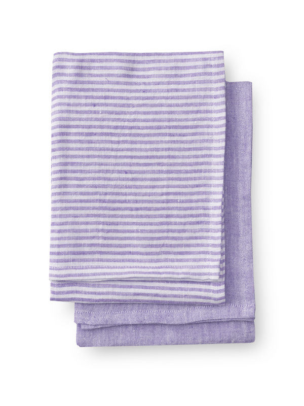 70920-1531-04-10; Finlayson Lino chambray Keittiöpyyhe 2kpl Violetti / 50x70 cm 