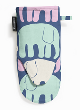 80006-4547-30-10; Finlayson Elefantti Patakinnas Multi Siniharmaa / Pastelli / 15x30 cm 