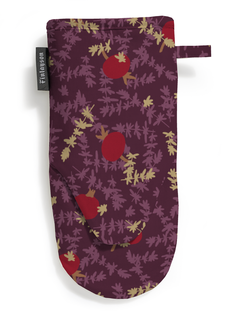 80006-5498-01-10; Finlayson Ruusunmarja Patakinnas Luumu / 15x30 cm 