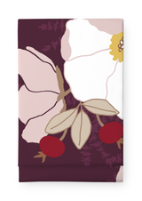 80419-5489-01-06; Finlayson Rosa Pöytäliina Luumu / 145x250 cm 