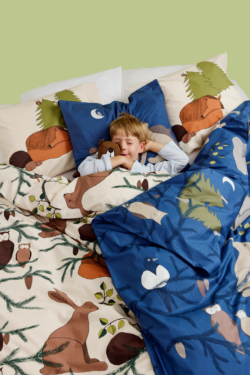 60657-4322-01-06_1; Finlayson Iltasatu Pussilakanasetti Luonnonvalkoinen / 150x210 + 50x60 cm 