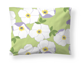 60136-5503-01-10; Finlayson Ruusa Tyynyliina Vaaleanvihreä / Vaaleanlila / 50x60 cm 